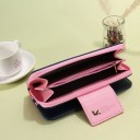Grande porte-monnaie stylé pour femmes J2984 5