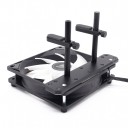 Graphics Card Holder with Sliding Arm and Anti-Slip Pad for Fan Position Mounting to Prevent GPU Bending 4