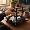 Graphics Card Holder with Sliding Arm and Anti-Slip Pad for Fan Position Mounting to Prevent GPU Bending 5