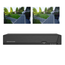 Gravador de vídeo NVR PoE 4 canais 4K com deteção de rosto H.265 para câmaras IP de 8MP saída HDMI/VGA alarmes por e-mail e FTP alimentação da UE 2