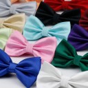 Gravata Borboleta Elegante para Homem Gravata Borboleta Social Tamanho Ajustável Acessório Estiloso para Bailes, Casamentos e Eventos Formais Design Clássico e Moderno 2