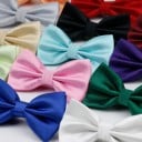 Gravata Borboleta Elegante para Homem Gravata Borboleta Social Tamanho Ajustável Acessório Estiloso para Bailes, Casamentos e Eventos 22