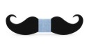 Gravata de Madeira em Forma de Bigode J647 2