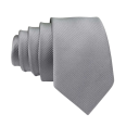 Gravata formal unicolor estreita para homens 145 x 6 cm Gravata masculina elegante Acessório de moda estiloso para casamentos, festas 6