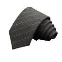 Gravata masculina de algodão acolchoada com padrão moderno 145 x 6 cm Acessório estiloso para homens em eventos de trabalho e sociais Gravata estreita elegante 4