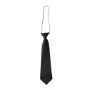 Gravata simples para crianças com elástico no pescoço 27 x 6,5 cm Gravata formal pré-amarrada para crianças Acessório elegante 1