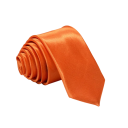 Gravata unisex fina de uma só cor 145 x 5 cm Fácil de limpar Atraente gravata para homens e mulheres Acessório elegante para camisa Formal e casual 17