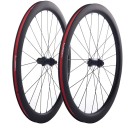 Gravel carbon wielen CSC 700C clincher 25 mm (18 mm binnen) x 50 mm stalen lagers XDR 11–12S voor weg- en gravel fietsen 3