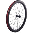 Gravel Carbonräder CSC 700C tubeless 28 mm (21 mm innere) x 50 mm Stahllager XDR 11–12S Freeway für Straßen- und Gravel-Radsport 4