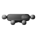 Gravity Car Phone Holder For Air Vent For Phones 4.7–7 Inches 10.9 x 9.2 cm Quiet with Damping Universal 1