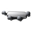 Gravity Phone Holder for Car Air Vent Universal for Smartphones Clip Made of Carbon Steel and Silicone 9