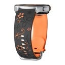 Gravuroitu silikoninen ranneke 40 mm Samsung Galaxy Watch 7 Kukka-kuvio Hengittävä pehmeä hihna urheiluun ja päivittäiseen 7