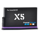 Γρήγορος φορτιστής με USB και μπαταρία 2860 mAh για Insta360 X5 Αξεσουάρ φόρτισης για κάμερα δράσης 2