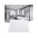 Grelha de ventilação metálica 300x300 mm Tampa de ventilador em alumínio com rede contra insetos Abertura de ventilação para paredes e tetos Uso 3