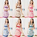 Grembiule da cucina con fiori J2910 1