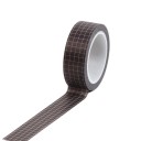 Grid Paper Adhesive Tape 10 m x 15 mm DIY Masking Planner Decorative Tape for Scrapbooking and Journaling Various Colours 8