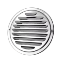 Griglia di ventilazione rotonda 180 mm 178x230x63 mm Acciaio inossidabile 201 Protezione contro gli insetti Uso esterno e interno Scarico e circolazione dell'aria 1