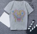 Grijs T-shirt voor dames met opdruk 6