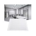 Grilă de ventilație metalică 300x300 mm Capac de aluminiu pentru ventilator cu plasă împotriva insectelor Orificiu de ventilație pentru pereți și plafoane Utilizare interioară și exterioară 3
