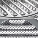 Grilajă de ventilație rotundă 150 mm 148x180x50 mm Oțel inoxidabil 201 Grilaj de protecție împotriva insectelor Ventilație exterioară și interioară Evacuare a aerului 3