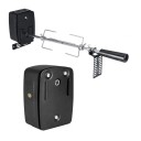 Grillet roterende kyllingespyd med motor 6