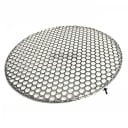 Grillező rács kerek 18 cm Rozsdamentes acél Vastagság 2 mm Drót 5 mm BBQ rács hús, zöldség, hal grillezéséhez Rács grillezőhöz és tűzrakóhelyhez 1