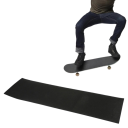 Grip tape papír na skateboard protiskluzový povrch 82 × 21 cm černá samolepicí vrstva pro skateboard desku a lepší přilnavost 2