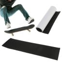Grip tape papír na skateboard protiskluzový povrch 82 × 21 cm černá samolepicí vrstva pro skateboard desku a lepší přilnavost 4