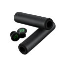 Grips per biciclette 13 x 2,2 cm MTB in silicone morbido antiscivolo manopole ammortizzanti per manubri diritti tappi in PVC 1