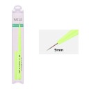 Groene cosmetische penseel NailBrush 2023 9 mm voor nagelkunst, fijne schildering van patronen op nagels, professioneel en thuisgebruik 2