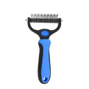 Grooming Comb for Large Dogs Double-Sided Dematting Comb 17 x 9 cm 3