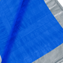 Groot waterdicht zeildoek 3x5 m versterkte waterdichte buitenfolie met touw en ringen UV-bestendig voor schuurtjes, daken, tuin en thuisgebruik 3