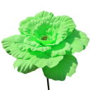 Große künstliche Pfingstrose realistischer Blütenstand 80 cm PE-Gewebe Dekoration für Vase, Tisch, Kommode, Regal und Innenräume 8