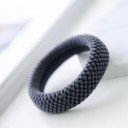 Grosse qualité élastique à cheveux 9