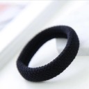 Grosse qualité élastique à cheveux 6
