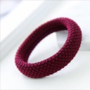 Grosse qualité élastique à cheveux 7