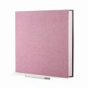 Großes selbstklebendes Fotoalbum für Scrapbooking 33,5 x 32,5 cm Leinenhülle Blätter mit Schutzfolie Für Fotos verschiedener Größen 6