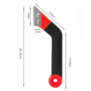 Grout Cleaning Knife 207 x 75 mm Plastic Handle with Tungsten Carbide Hand Tool for Removing Dirt and Old Grout 2