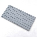 Grundplatten für Bausteine 5 Stück 6,4 x 12,8 cm Kompatibel mit Lego und anderen Bausteinen Kleine Sockel zum Bauen Steinzubehör Kreatives Spielen 11
