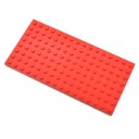Grundplattor för byggklossar 5 st 6,4 x 12,8 cm Kompatibel med Lego och andra byggstenar Små byggplattor Tegeltillbehör Kreativ lek 3