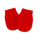 Guantes de algodón para niños tamaño universal Guantes protectores contra rasguños para bebés de algodón suave 5