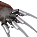 Guantes de cosplay de Freddy Krueger con cuchillos Disfraz de Pesadilla en Elm Street Disfraz de Halloween Accesorio de disfraz de Freddy Krueger 2
