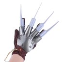 Guantes de cosplay de Freddy Krueger con cuchillos Disfraz de Pesadilla en Elm Street Disfraz de Halloween Accesorio de disfraz de Freddy Krueger 3