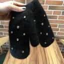 Guantes de invierno para mujer con piedras 1