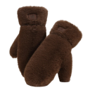 Guantes de invierno para mujer tamaño universal Guantes cálidos con forro de felpa de poliéster para uso diario en invierno 8