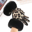 Guantes de leopardo de invierno para mujer 4
