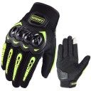 Guantes de moto de carreras de dedos completos, transpirables, unisex, guantes deportivos antideslizantes, diseño elegante, duraderos 3