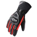 Guantes de moto de invierno para mujer, color rosa y morado, impermeables, cálidos, para deportes todoterreno y carreras. 2