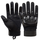 Guantes de moto de verano con dedos completos, transpirables, para pantalla táctil, antideslizantes, impermeables, de nailon. 1