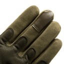 Guantes de moto de verano con dedos completos, transpirables, para pantalla táctil, antideslizantes, impermeables, de nailon. 4